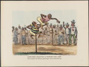 Darktown Athletics - A Running High Jump.