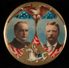 [William McKinley and Theodore Roosevelt.]