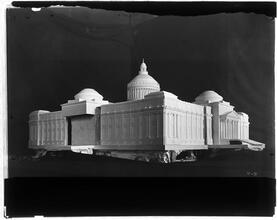 Model of the Brooklyn Institute of Arts and Sciences.