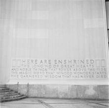 Brooklyn Nobody Knows [Brooklyn Public Library, Central Library, inscription by Roscoe C. Brown.]