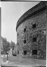 Castle William, Governors Island, N.Y. Vertical detail from west.
