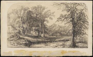 Arch Brook on the old Riker Estate, East River & 75th Street