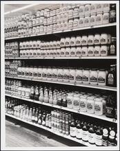 [Interior of an A & P store.]