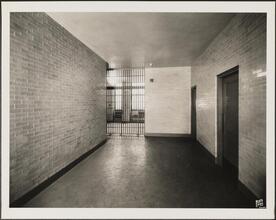 851 Grand Concourse. Bronx County Courthouse. Interior, basement prison cell