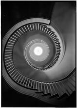 Artemus L. Gates [residence], 36 East 74th Street. Spiral stair case.
