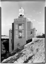 Rex Cole [Building]. Side view of building.