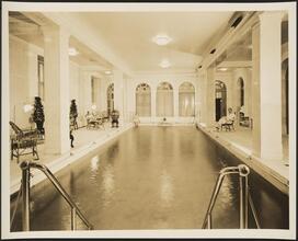 1 West 54th Street. University Club. Interior, swimming pool