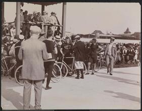 Bicycle Races, Manhattan Beach.