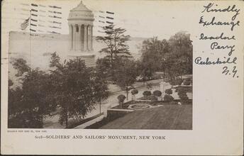 Soldiers' and Sailors' Monument, New York.