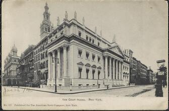 New Court House. New York.