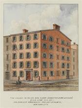 The house in which Mrs. Alsop (daughter of Mrs. Jordan) died...