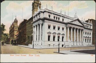 New Court House. New York.
