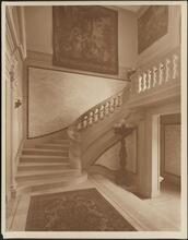 [Interior, staircase.]