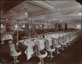 Ships, Hamburg-American Line, S.S. "Oceana".