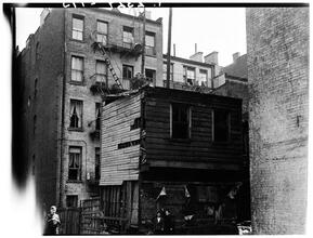 Wooden House in Rear