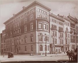 Street Scenes - 1900, Fifth Ave. S.E. Cor. 64th St.