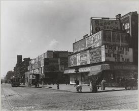 Street Scenes - 1898.  W. 42nd St. No. Side - W. from Broadway.