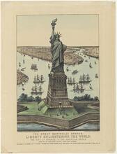 The Great Bartholdi Statue, Liberty Enlightening the World.