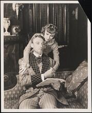 [Ferdi Hoffman as Mr. Manningham and Judith Evelyn as Mrs. Manningham  in "Angel Street".]