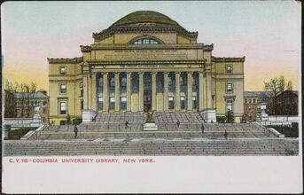 Columbia University Library, New York.