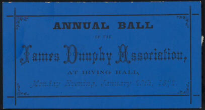 Annual Ball of the James Dunphy Association