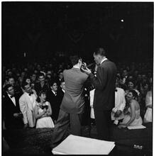 Vaughn Monroe [Monroe and band performing.]