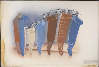 Suggested Woolens Exhibit, New York World's Fair 1939