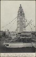 Bird's - eye, Dreamland Tower, Coney Island, N. Y.