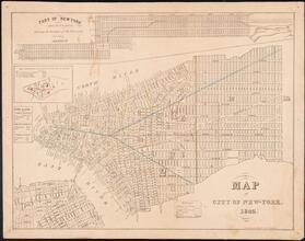 Map of City of New York.