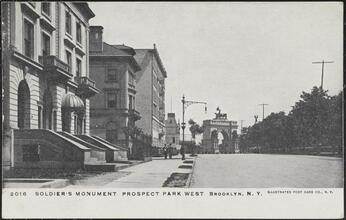 Soldier's Monument, Prospect Park West, Brooklyn, N. Y.