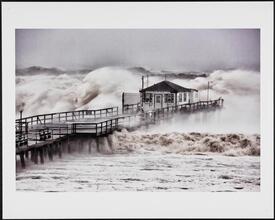 Hurricane Sandy, Ocean Grove Pier, New Jersey