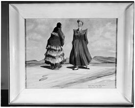 Art by Celebrities Sponsored by the Urban League [Paul Hollister's painting.]