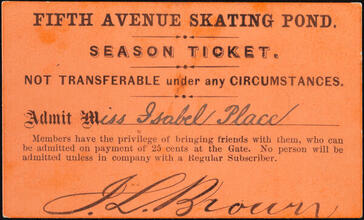 Fifth Avenue Skating Pond