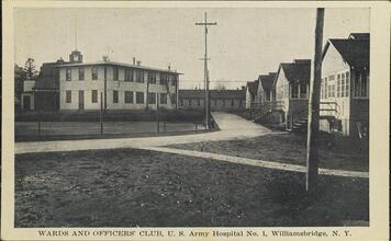 Wards and Officers' Clubs, U.S. Army Hospital No. 1, Williamsbridge, N.Y.