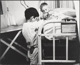 Hospital for Joint Diseases, Recuperating Patients.