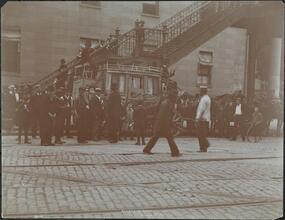 Advertising Coach, Fulton St., N.Y.