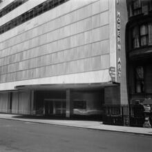 [MoMA under construction.]