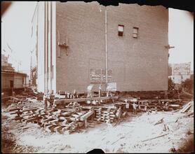 Theatre, New Montauk, Removing Bldg.