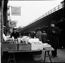 Market by the Elevated Train.