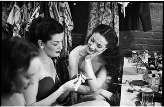 Show Girl [Rosemary in the dressing room.]