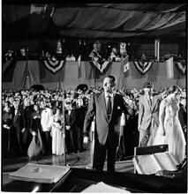 Vaughn Monroe [Monroe performing on stage.]