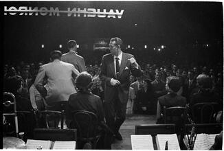 Vaughn Monroe [Monroe and band performing.]