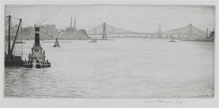 [Afternoon Light -- East River]