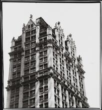 [Looking toward the upper floors of Liberty Tower, 55 Liberty Street.]