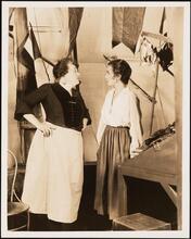 [Alison Skipworth as Honorine and Frances Torchiana as Fanny in "Marseilles".]