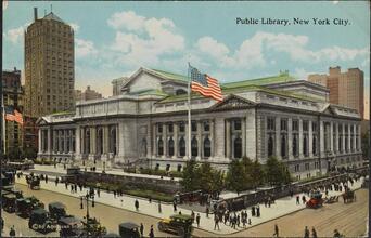 Public Library, New York City.