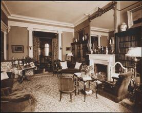 [Residence. Interior, parlor.]