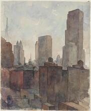 View of Midtown, looking toward the Waldorf Towers