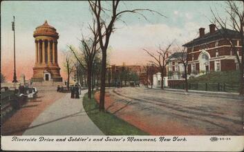 Riverside Drive and Soldier's and Sailor's Monument, New York