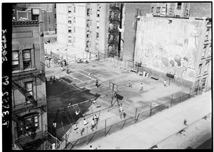 Playground In Vacant Lots, Harlem.